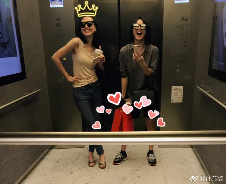 孫燕姿曾po照為孫燕美慶生。翻攝孫燕姿微博