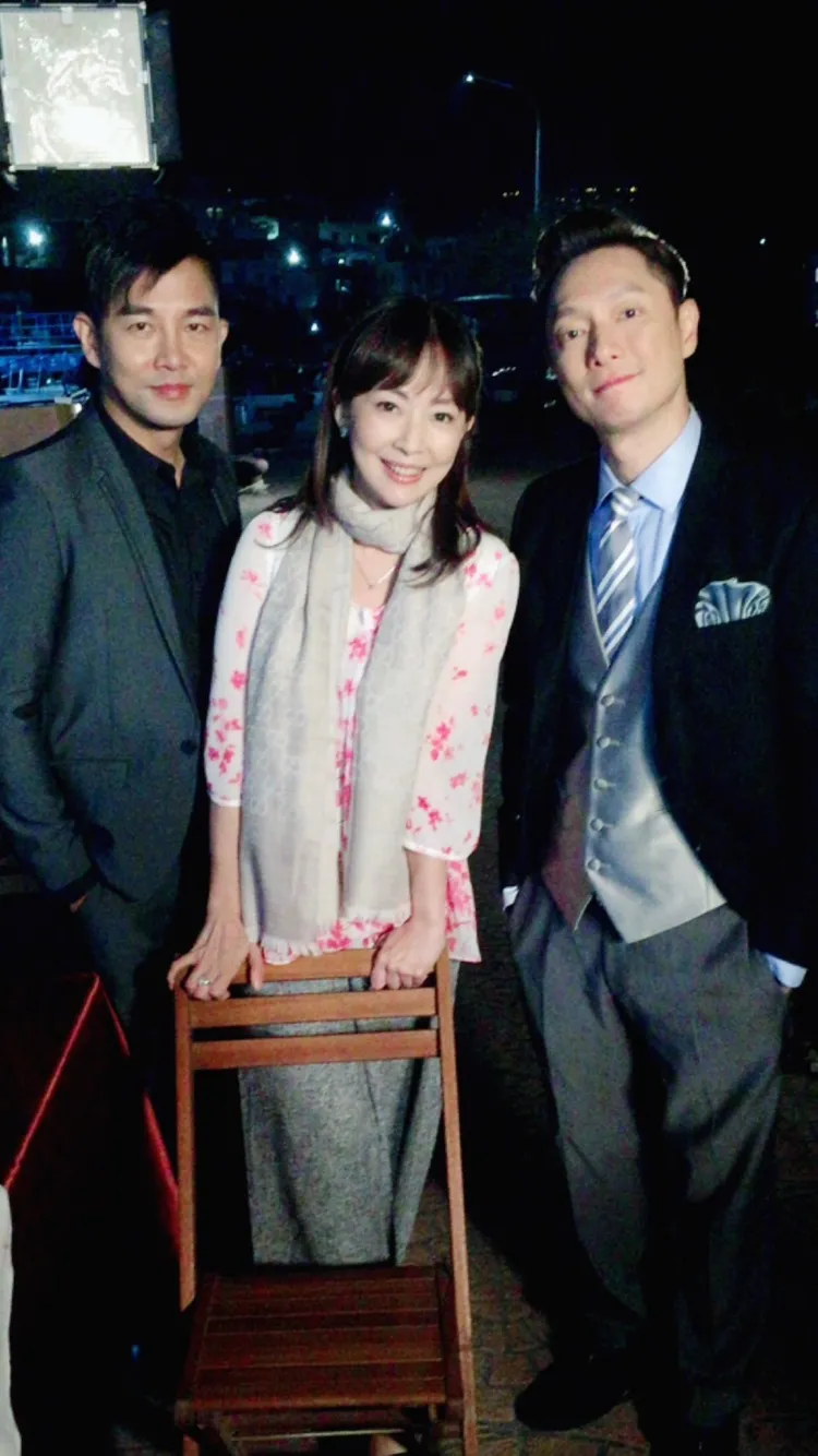 郭昱晴（中）曾拍過《甘味人生》。郭昱晴提供