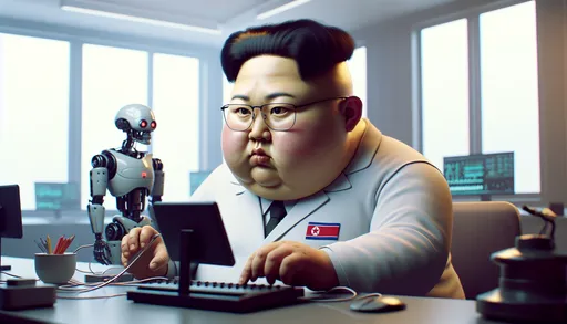 金正恩的野望!全球AI大戰開打 美國研究:北韓也在發展