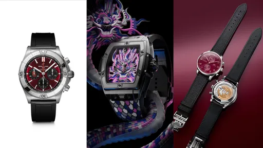 龍年錶｜HUBLOT紫龍帶來「帝王命」　錶帶龍鱗藏工藝