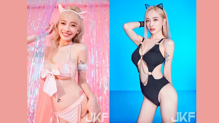 嵐芯語透露敏感地帶。JKF提供