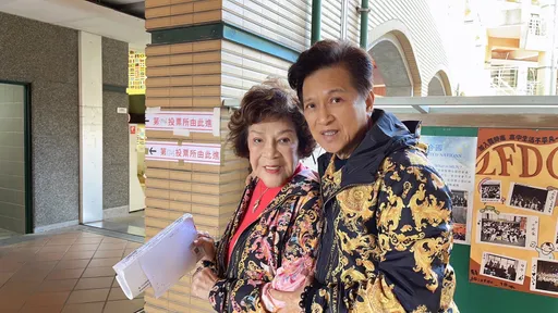 86歲「阿姑」周遊好天氣投票不缺席　口誤要大家都出來「選」