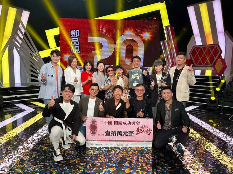 鄧品硯唱完《祝福》淚崩。三立提供