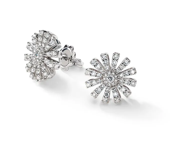 Margherita 瑪格麗特系列鑽石耳環，15萬5300元。品牌提供