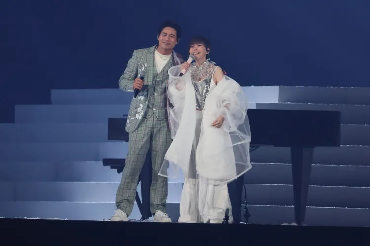 詹雅雯找來「救命恩人」陳國華當嘉賓站台。彭欣偉攝