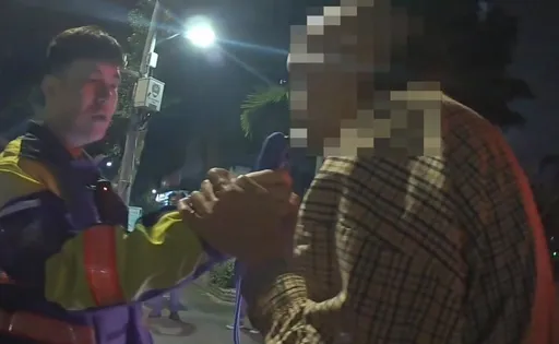 四海幫海雲堂「榮譽堂主」借廁所被毆　這原因躲賓士內遭警強制拉出