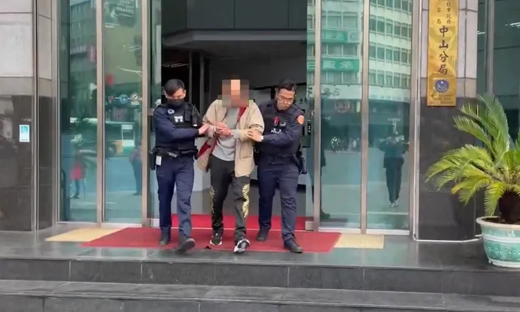 楊男依公共危險罪嫌送辦。翻攝畫面