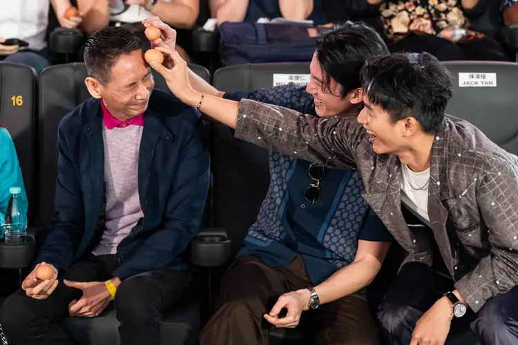 電影《富都青年》主創團隊回馬開心慶功。摩爾娛樂提供