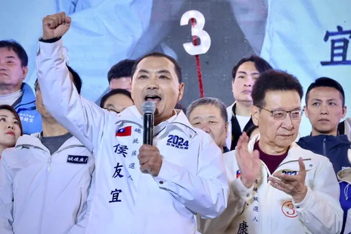 侯友宜選前之夜｜大酸柯文哲「一人帶黨好辛苦」　直言「我跟賴清德一對一對決」