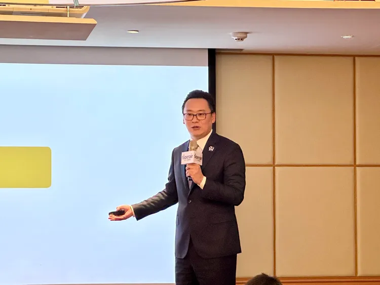 虎航董事長陳漢銘。王良博攝