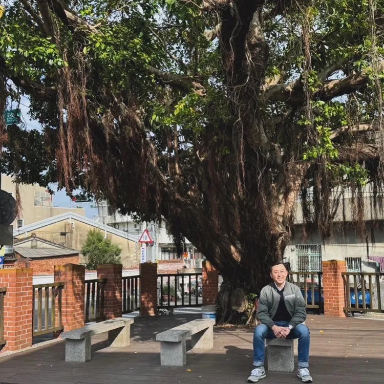 林智堅昨到新竹香山的投票所進行場勘。翻攝自林智堅臉書