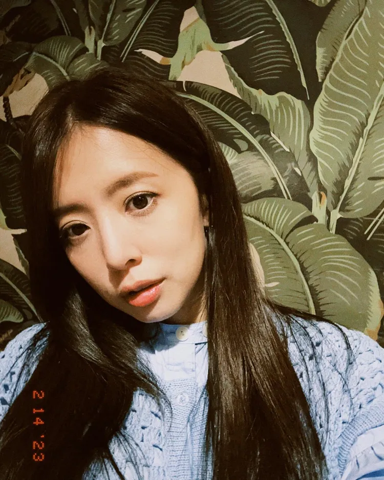 丁文琪（圖）昔日是青春偶像，如今與林宥嘉一家4口幸福美滿。翻攝丁文琪臉書