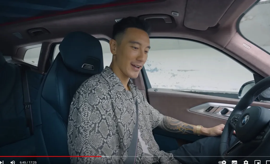 王陽明曾與友人試車引發爭議。翻攝自Empire Motor Club / EWC頻道