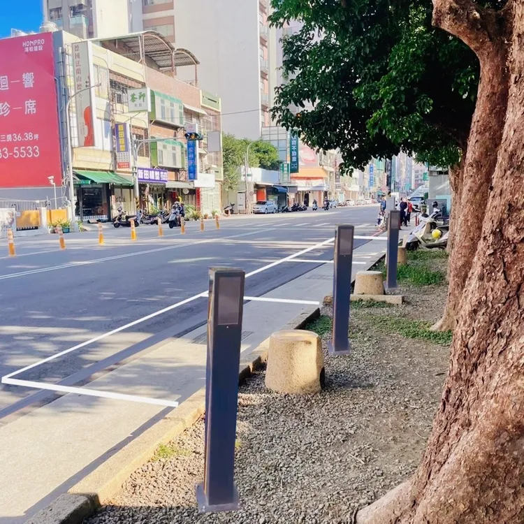 清大附小智慧停車家長接送區模擬圖。新竹市府提供