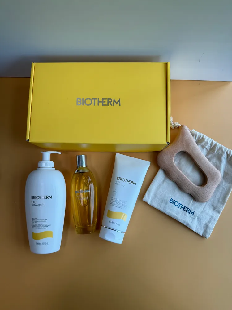 碧兒泉為系列在情人節推出的活力黃禮盒包裝。張家玲攝