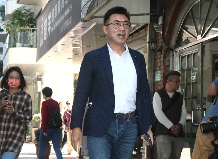 江啟臣到場。彭欣偉攝