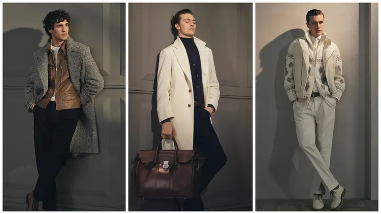秋冬系列運用不同面料打造出立體紋路。品牌提供