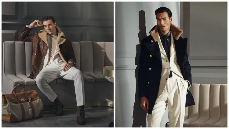 Brunello Cucinelli 2024秋冬男裝系列。品牌提供