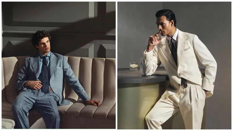 Brunello Cucinelli 2024秋冬男裝系列。品牌提供