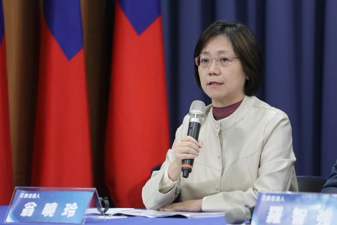 翁曉玲。國民黨提供