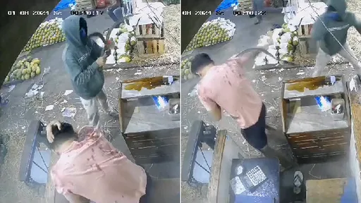 駭人片|潑酸再揮「雙鐮刀」狠殺西瓜攤商 傳綠帽夫的復仇