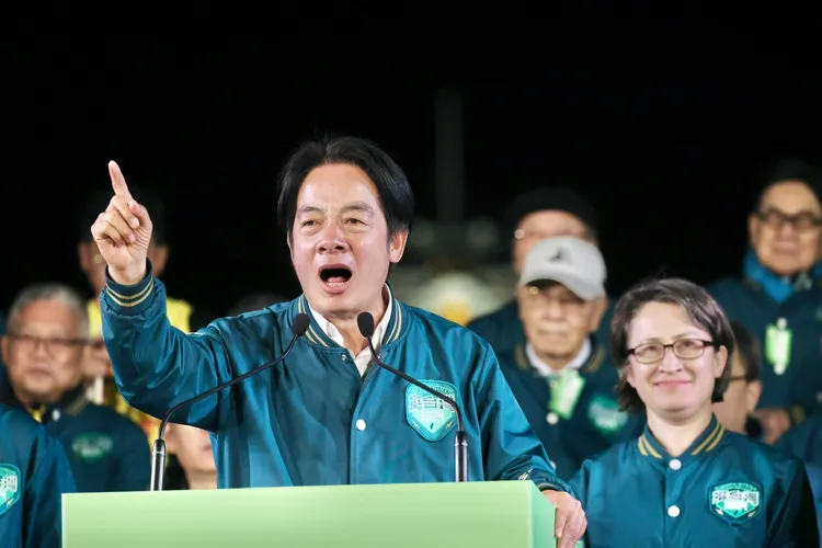 民進黨總統候選人賴清德。林林攝