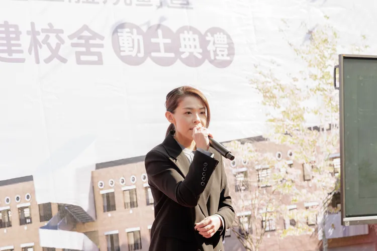 高虹安表示，市府團隊嚴謹監督如期完工。新竹市府提供