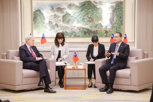 侯友宜大選後接見美國特使團　感謝羅森伯格協助建立台美溝通橋梁