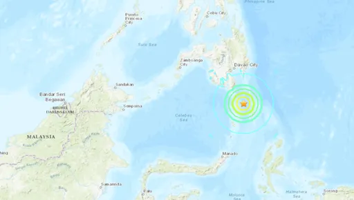 菲律賓南方外海規模6.7地震　未引發海嘯警報