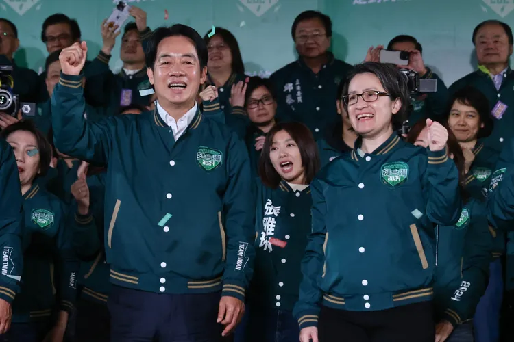 賴清德和蕭美琴將擔任中華民國第16任正副總統。資照