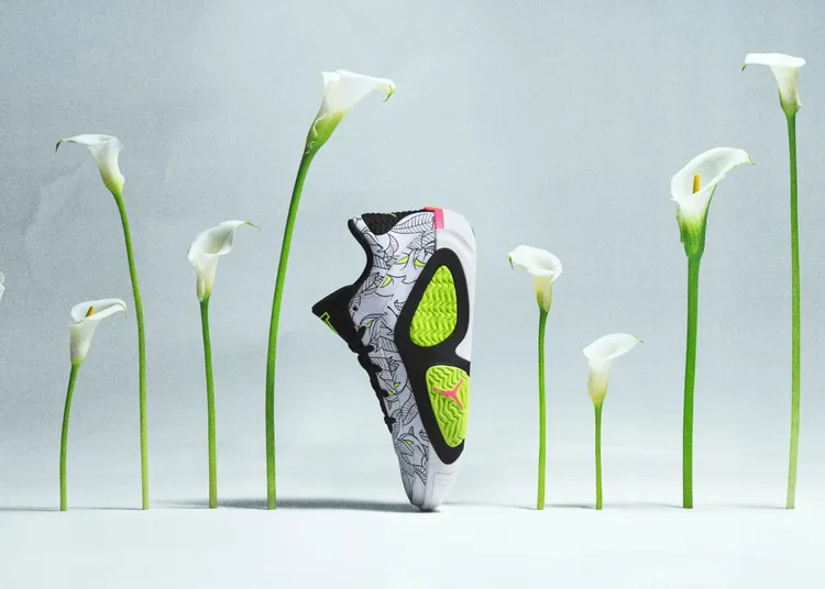 Momma's Boy鞋款將Tatum母親喜愛的顏色與圖樣作為設計主軸。品牌提供