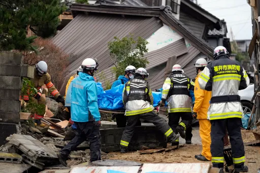 日本能登半岛强震增至62死逾300伤 今再摇!规模5.5震度5强
