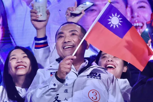 侯友宜選前之夜口誤！　錯喊賴清德「賴清福」