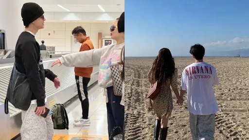 泫雅同框龍俊亨愛之旅曝光!去年遊美黏TT撒嬌 回韓裝不認識