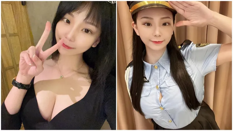 典薇身材火辣，是小有名氣的遊戲實況主。翻攝自典薇IG