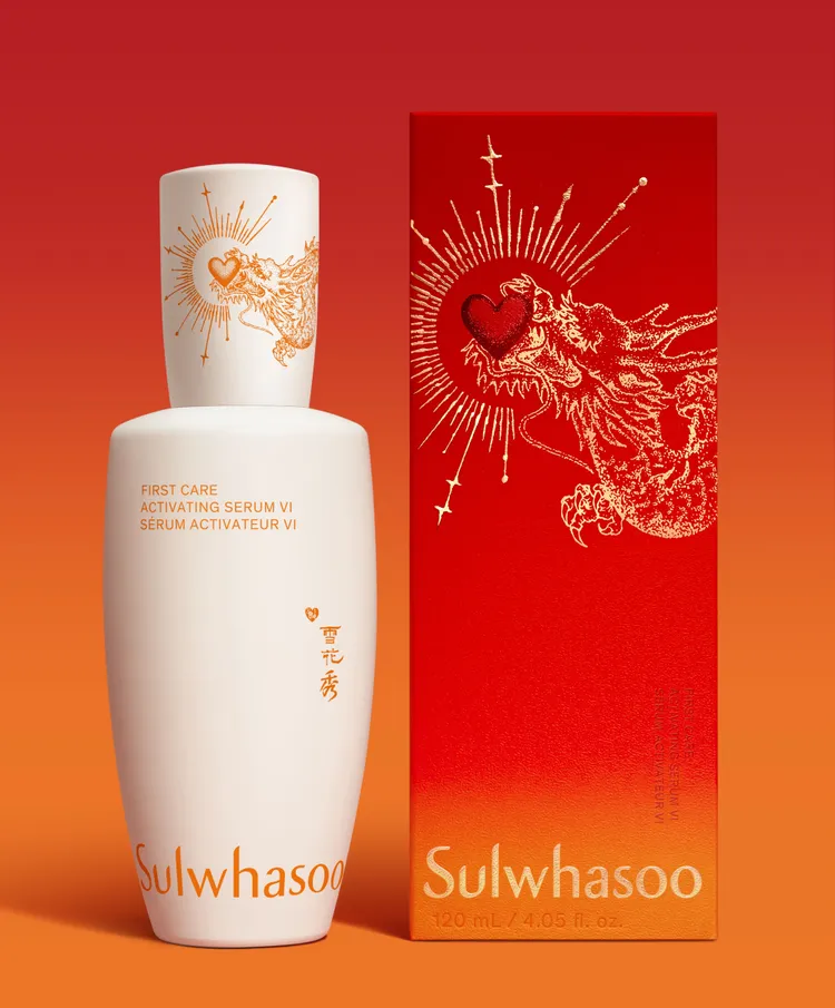 雪花秀潤燥養膚精華2024龍年限定，120ml／4680元。品牌提供