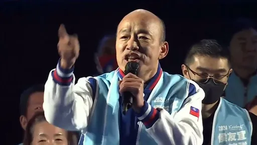 韓國瑜直指侯友宜這點完全不可能　機率就跟他長出滿頭秀髮一樣