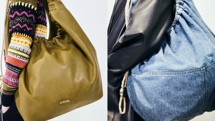 LOEWE 2024秋冬男裝包袋。品牌提供