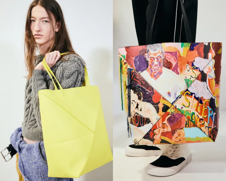 LOEWE 2024秋冬男裝包袋。品牌提供