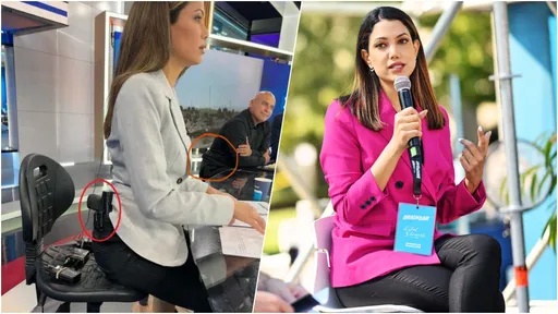 腰間配槍上主播台！　美女主播超悍作風引網友暴動