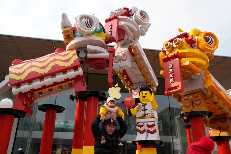 2023年中國人均可支配收入北京居次，圖為今日北京街景。美聯社