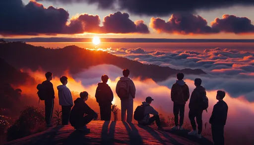 兒凌晨衝武嶺迎曙光人山人海 媽早起開YT一看嘆:智商堪憂