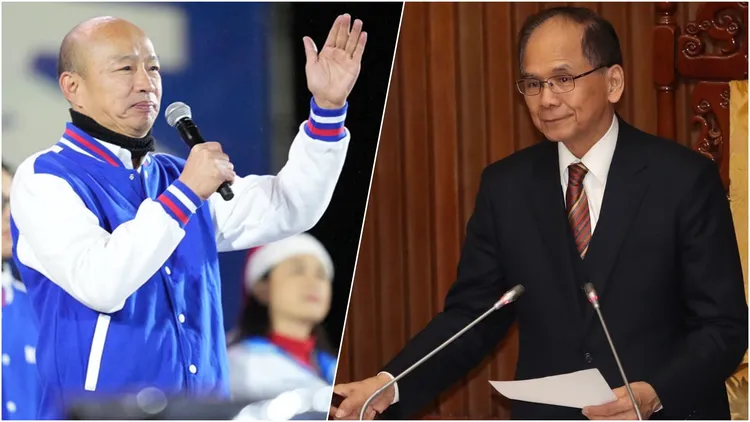 國會龍頭之爭，韓國瑜對上游錫堃究竟誰勝出，2/1將揭曉。資料照片