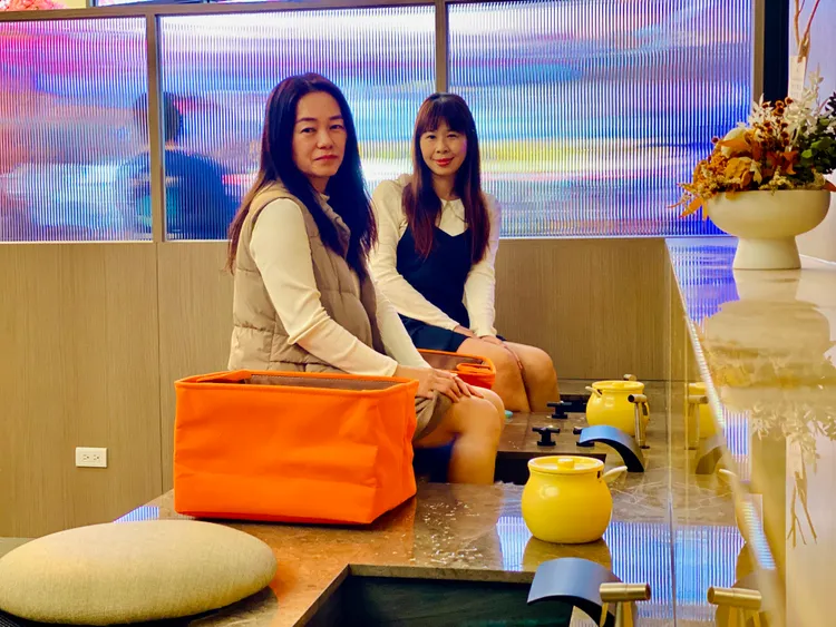 有民眾趁開幕搶先體驗。王志弘攝