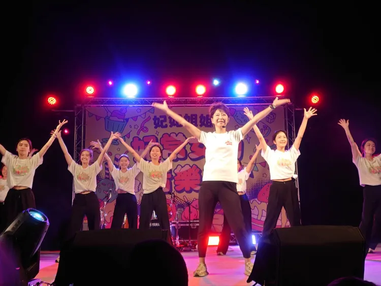 陳亭妃選前舉辦音樂祭造勢，競選方式很不政治。陳亭妃服務處提供