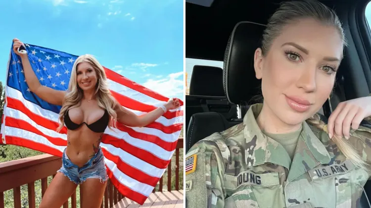 楊格生前身為現役美軍，總是充滿愛國心。翻攝Instagram/michelleyoung17
