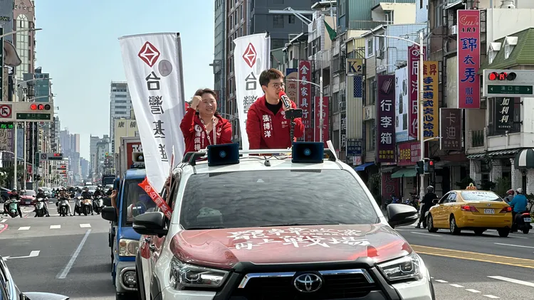 台灣基進今日謝票。台灣基進提供