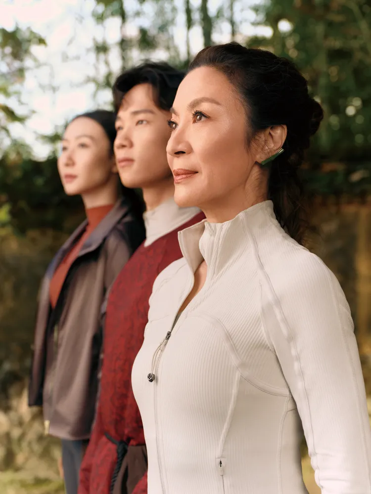 lululemon LNY 楊紫瓊與 詠春 舞者。業者提供