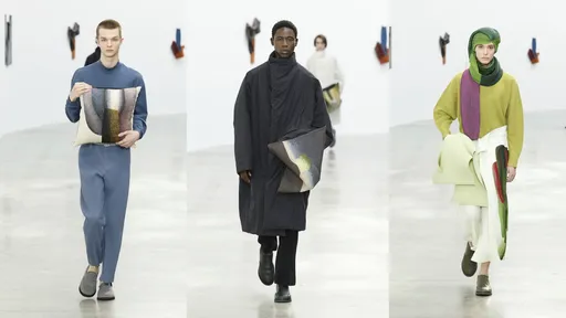 巴黎男裝周|HOMME PLISSÉ ISSEY MIYAKE把風衣變抱枕 衣服也是藝術品