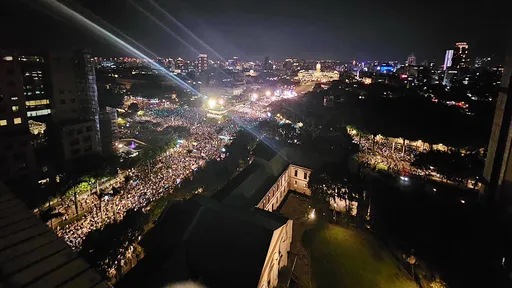 綠主委譏民眾黨塞不滿凱道 20萬人湧現場打臉「敢不敢來看」